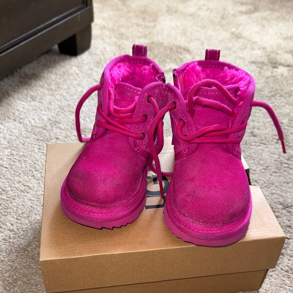 Kids Pink UGG Boots